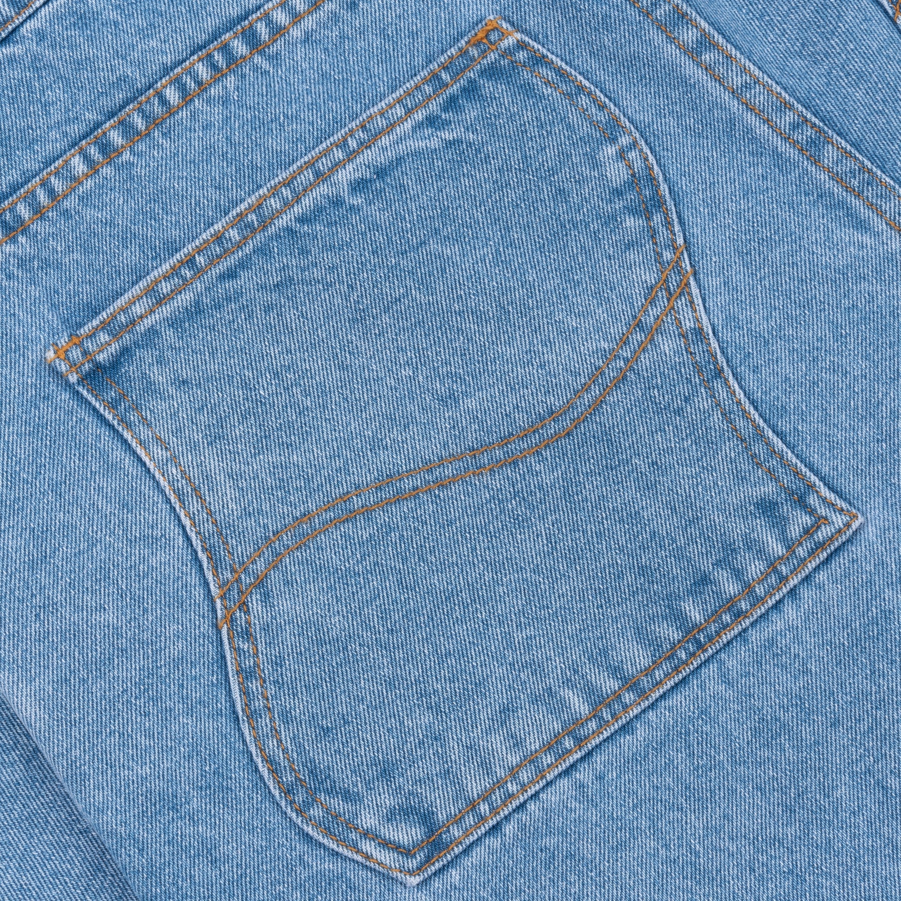 Dime MTL Classic Baggy Denim Pants - Blue Washed - Image 5