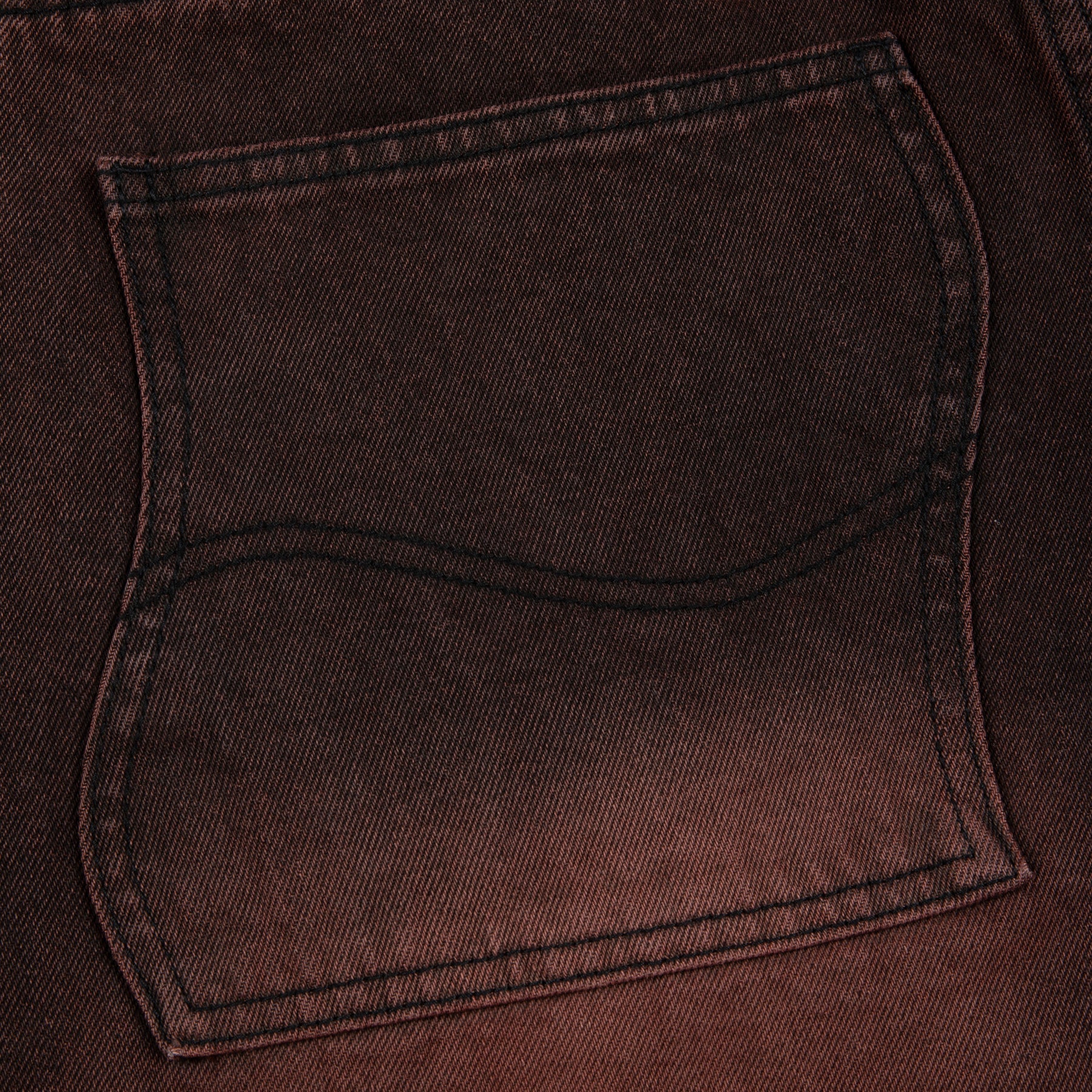 Dime MTL Classic Baggy Denim Pants - Sandblasted Copper - Image 5