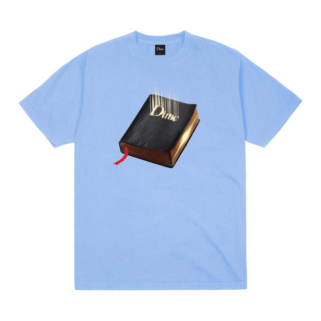 Dime MTL Classic Book T-Shirt - Carolina Blue