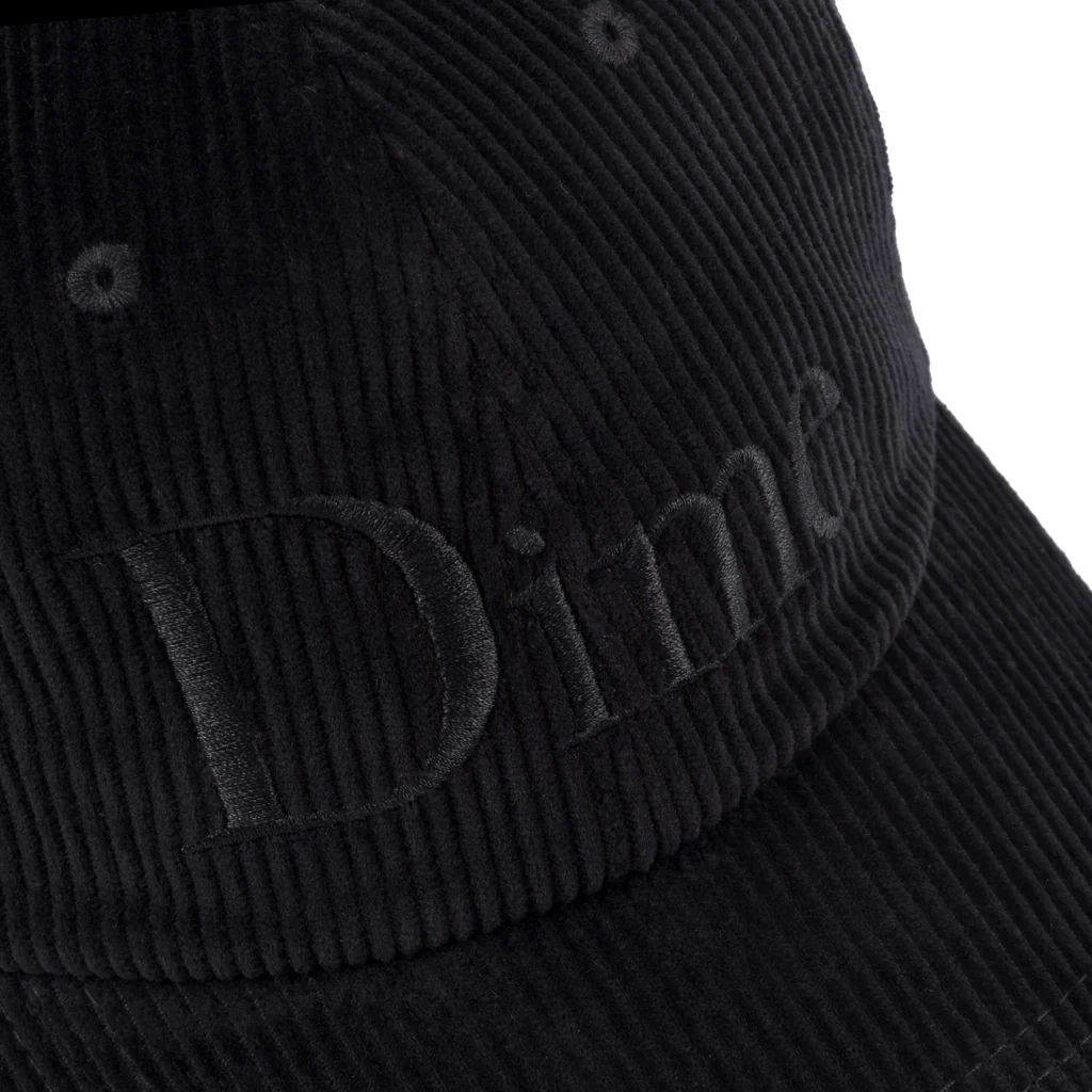 Dime MTL Classic Cord Low Pro Cap - Black - Image 2