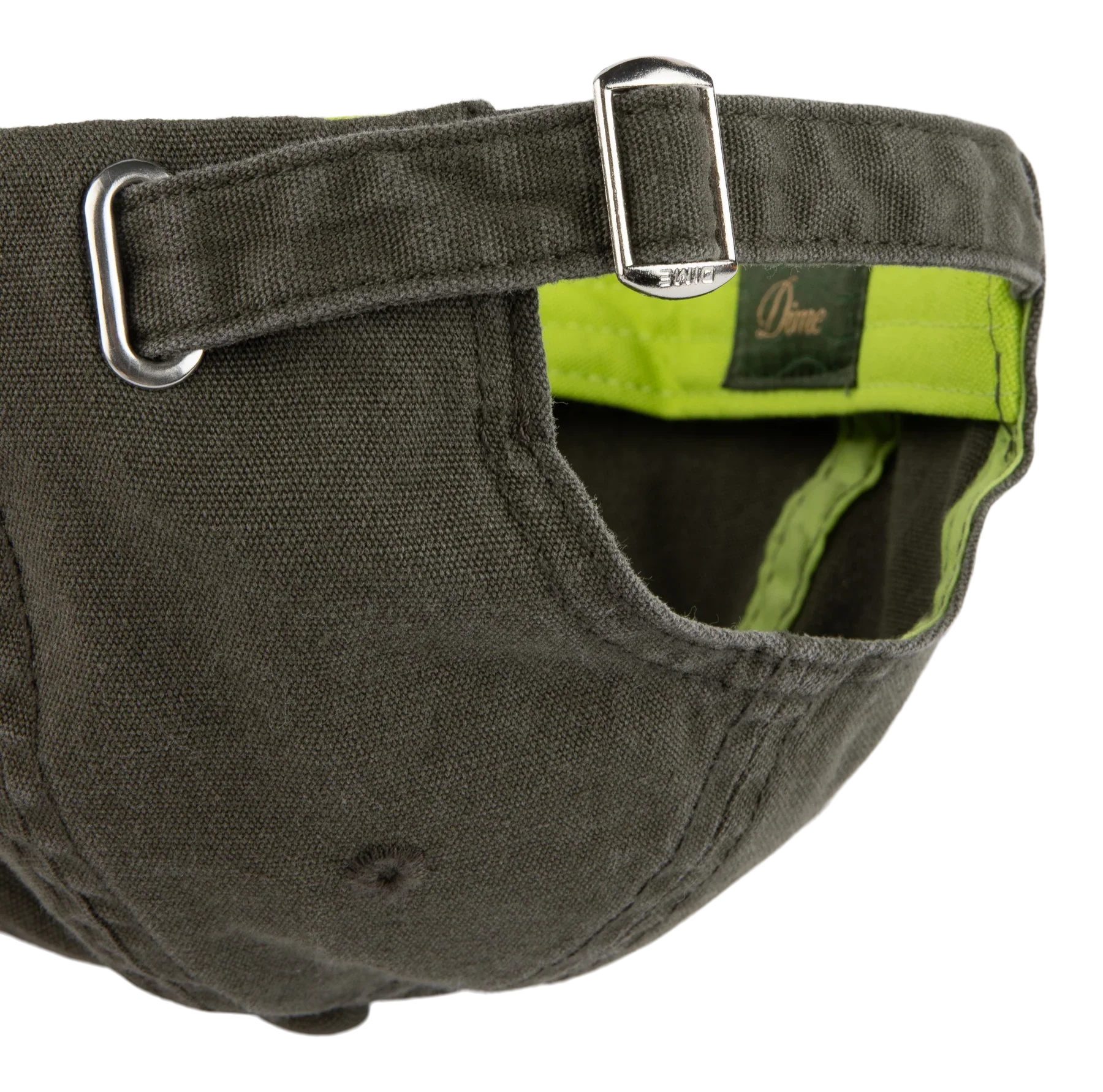 Dime MTL Classic Podium Low Pro Cap - Dark Olive - Image 3