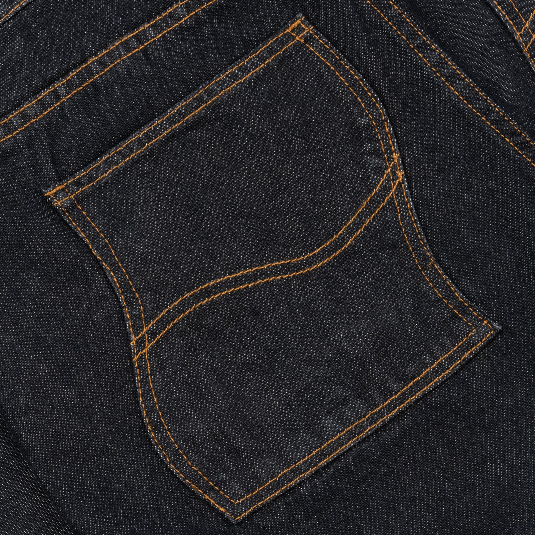 Dime MTL Classic Relaxed Denim Pants - Black Washed - Image 5