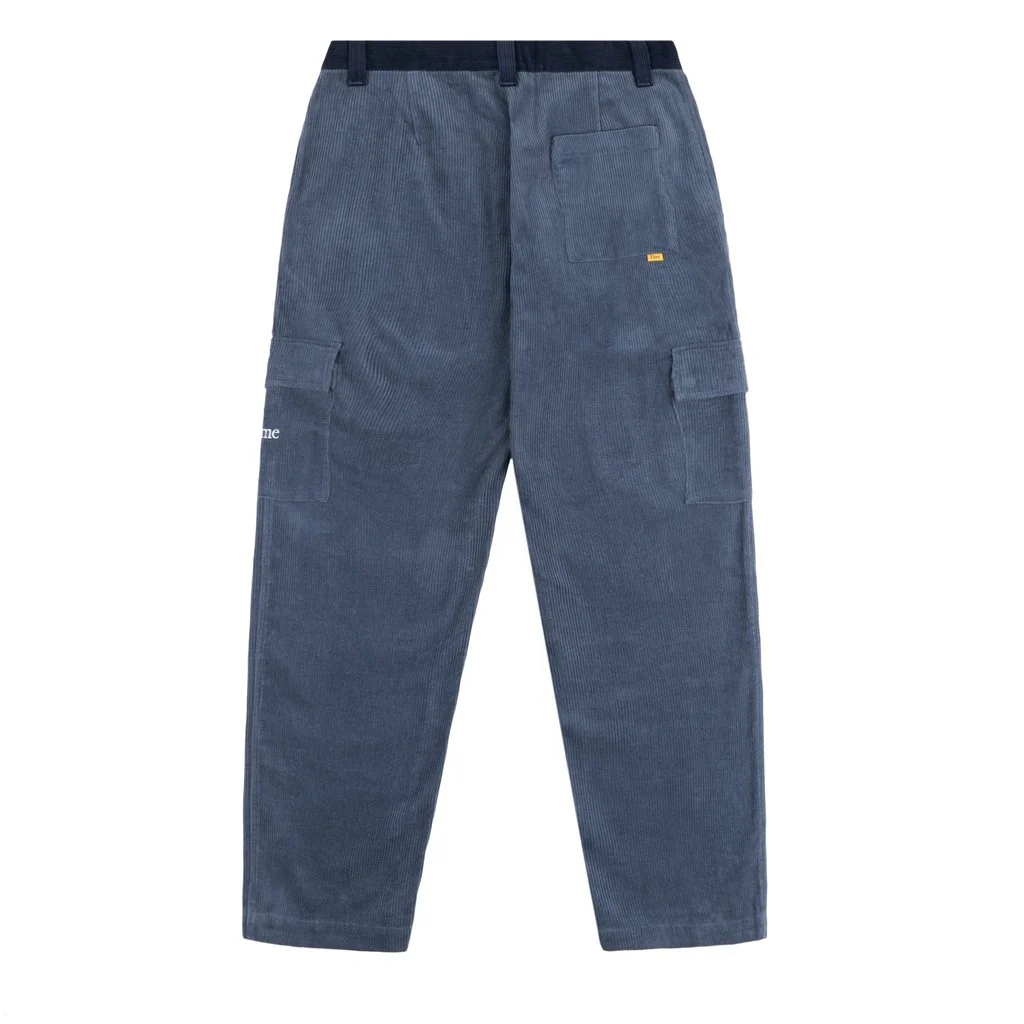 Dime MTL Corduroy Cargo Pants Navy - Image 2