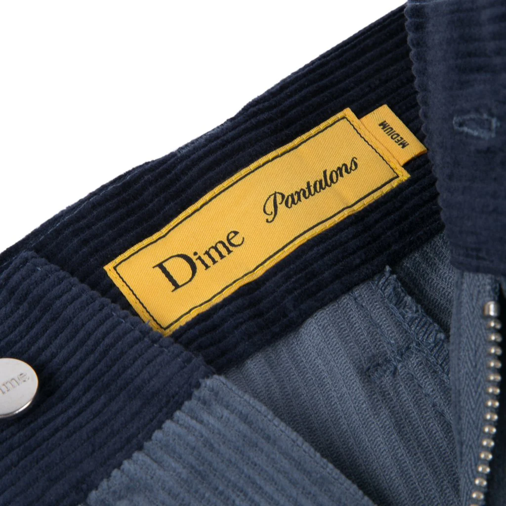 Dime MTL Corduroy Cargo Pants Navy - Image 4