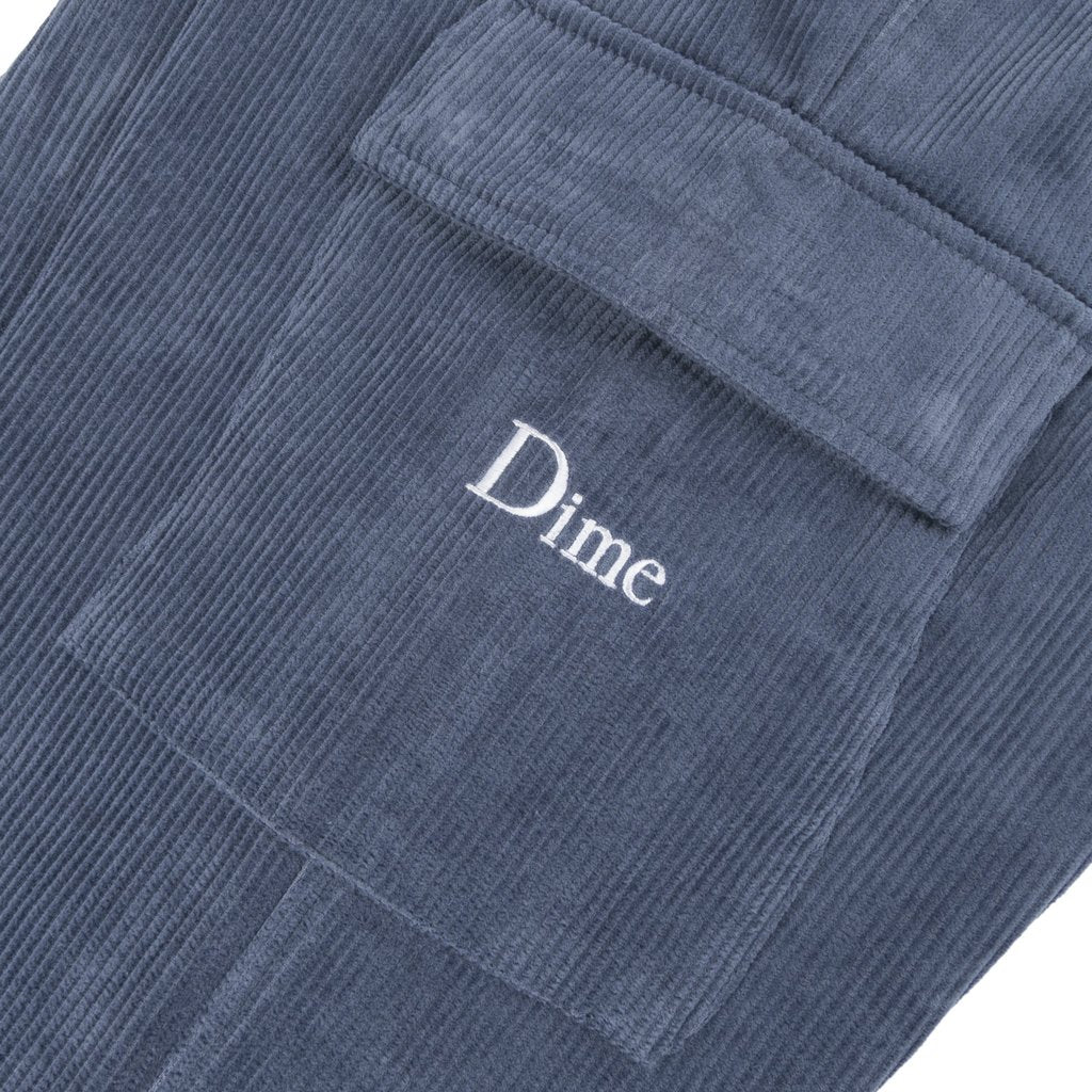 Dime MTL Corduroy Cargo Pants Navy - Image 5