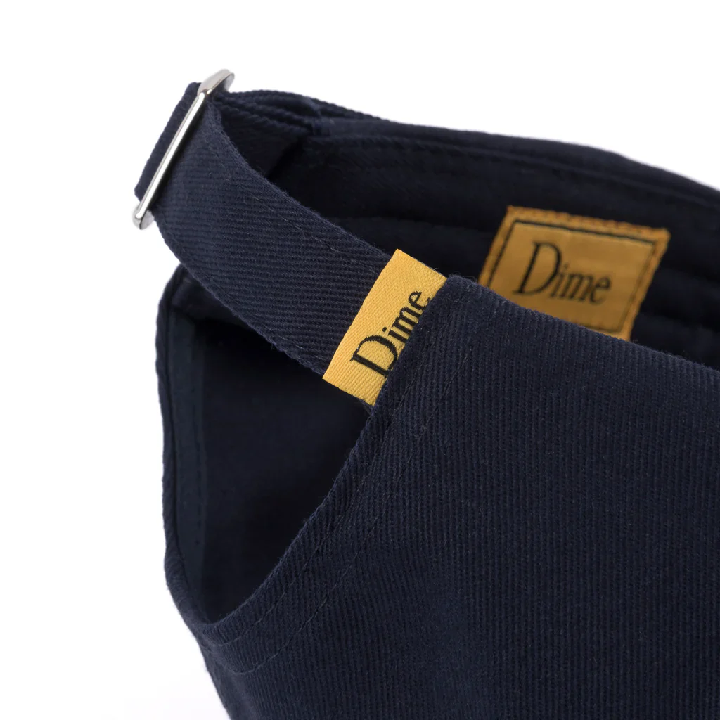 Dime MTL Crayon Chenille Low Pro Cap - Dark Blue - Image 3