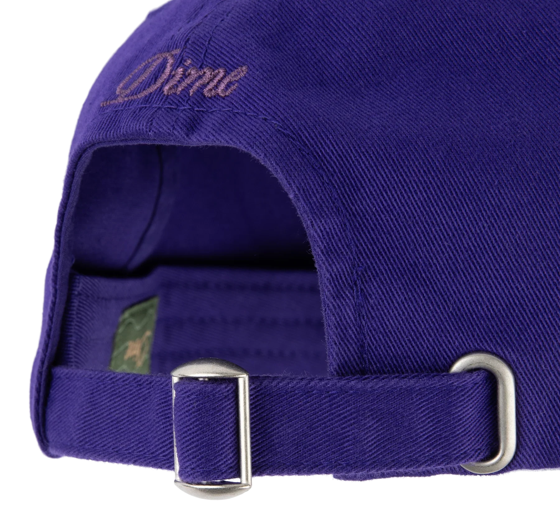 Dime MTL Cursive Low Pro Cap - Purple / Black - Image 3