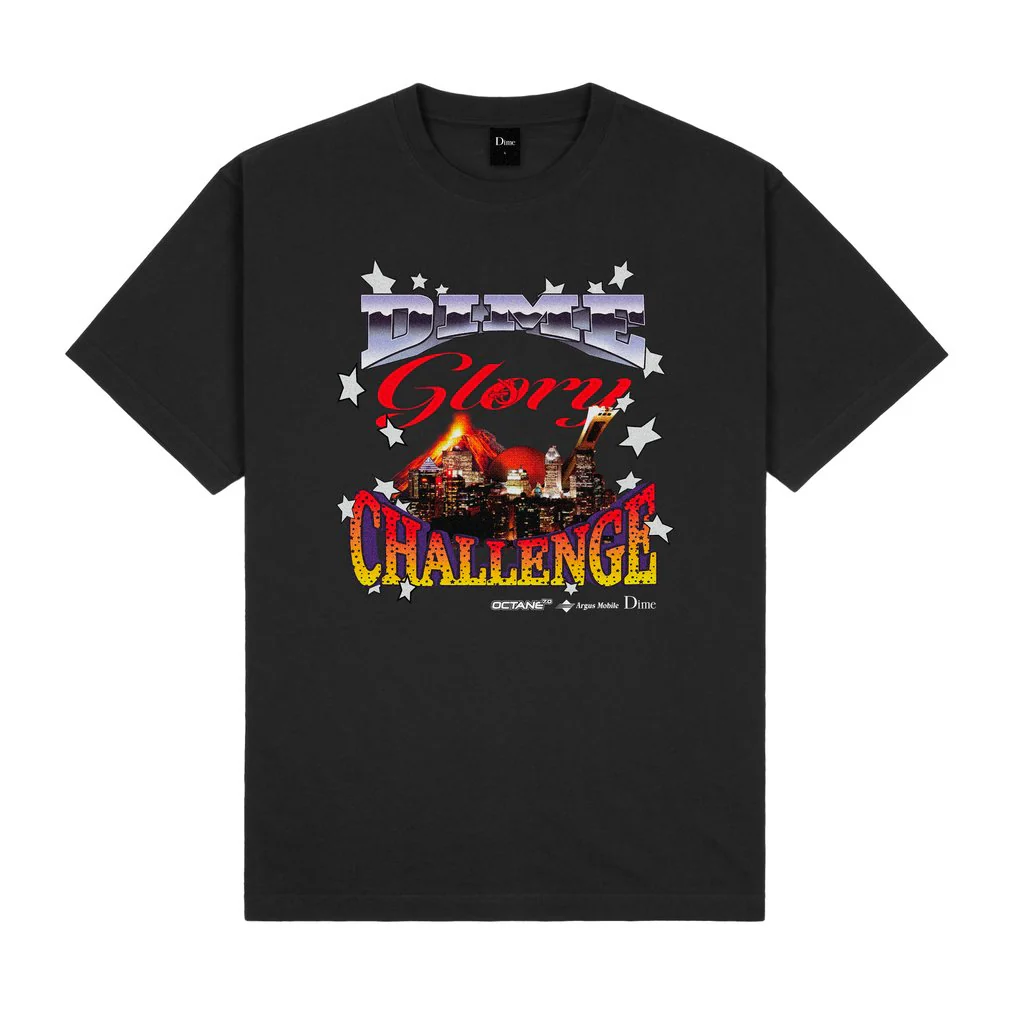 Dime MTL Dime Glory Challenge T-Shirt Black