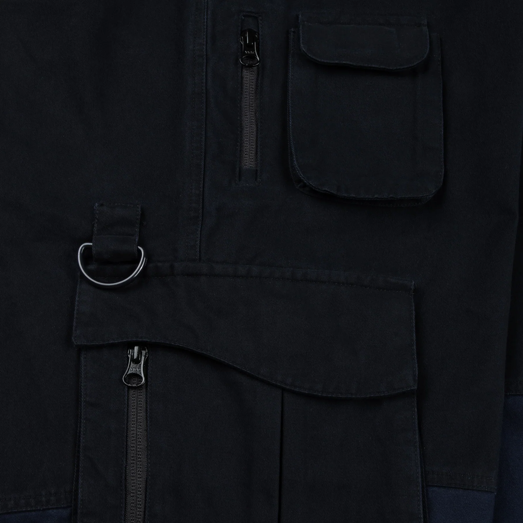 Dime MTL Fishing Cargo Pants - Black - Image 5