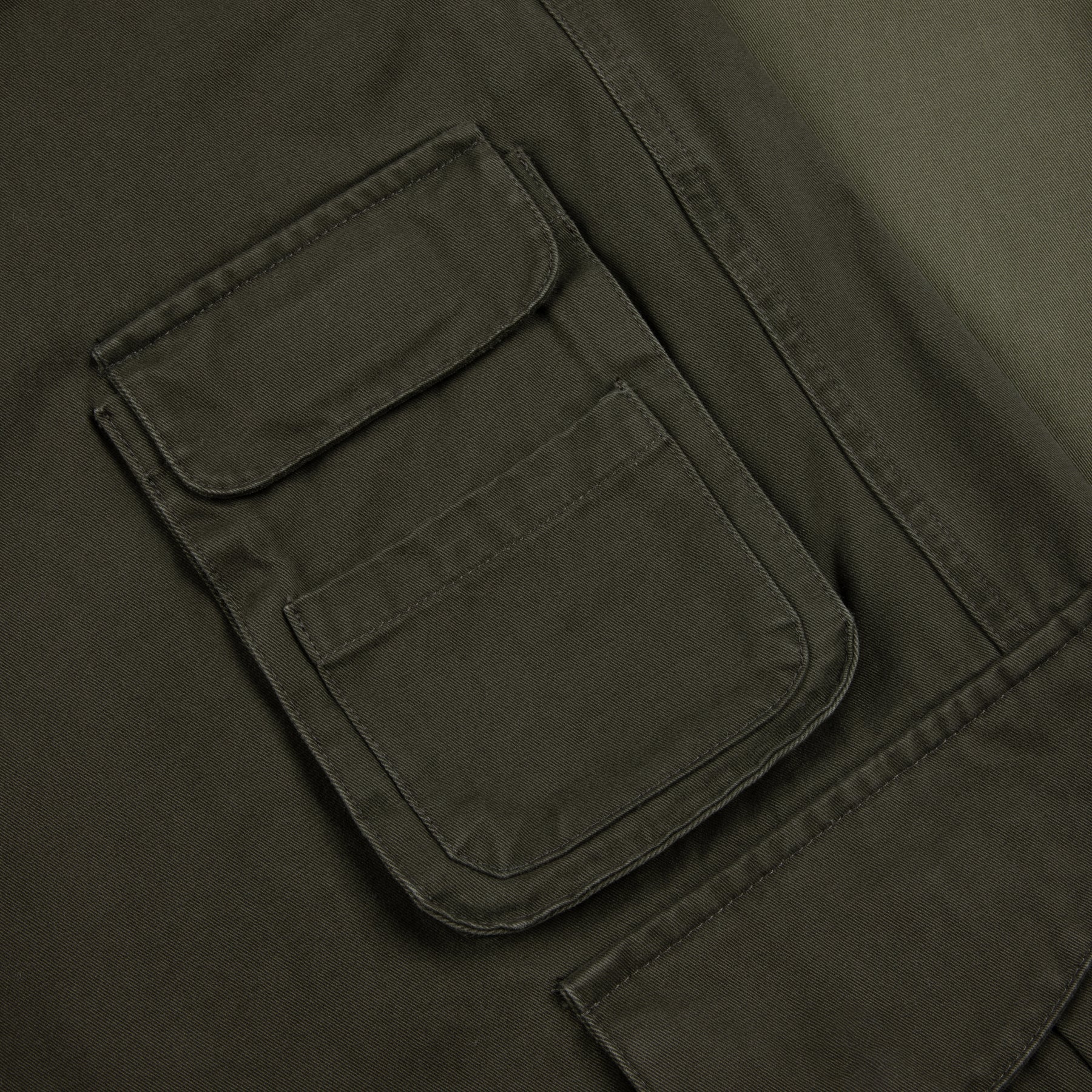 Dime MTL Fishing Cargo Pants - Olive - Image 3
