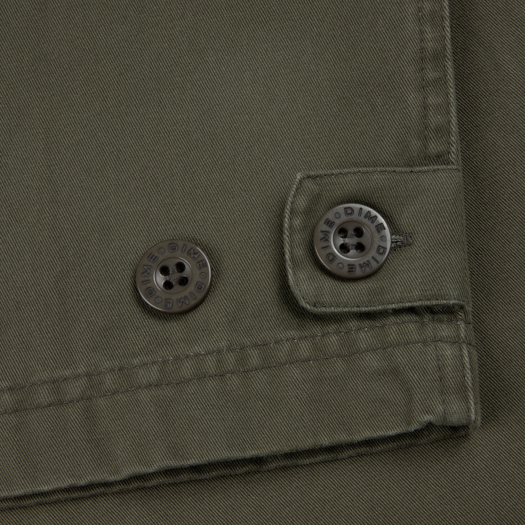 Dime MTL Fishing Cargo Pants - Olive - Image 4