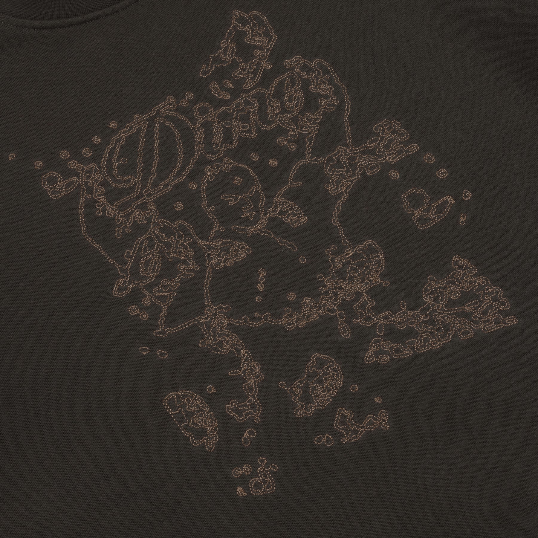 Dime MTL Genie Crewneck - Vintage Black - Image 2