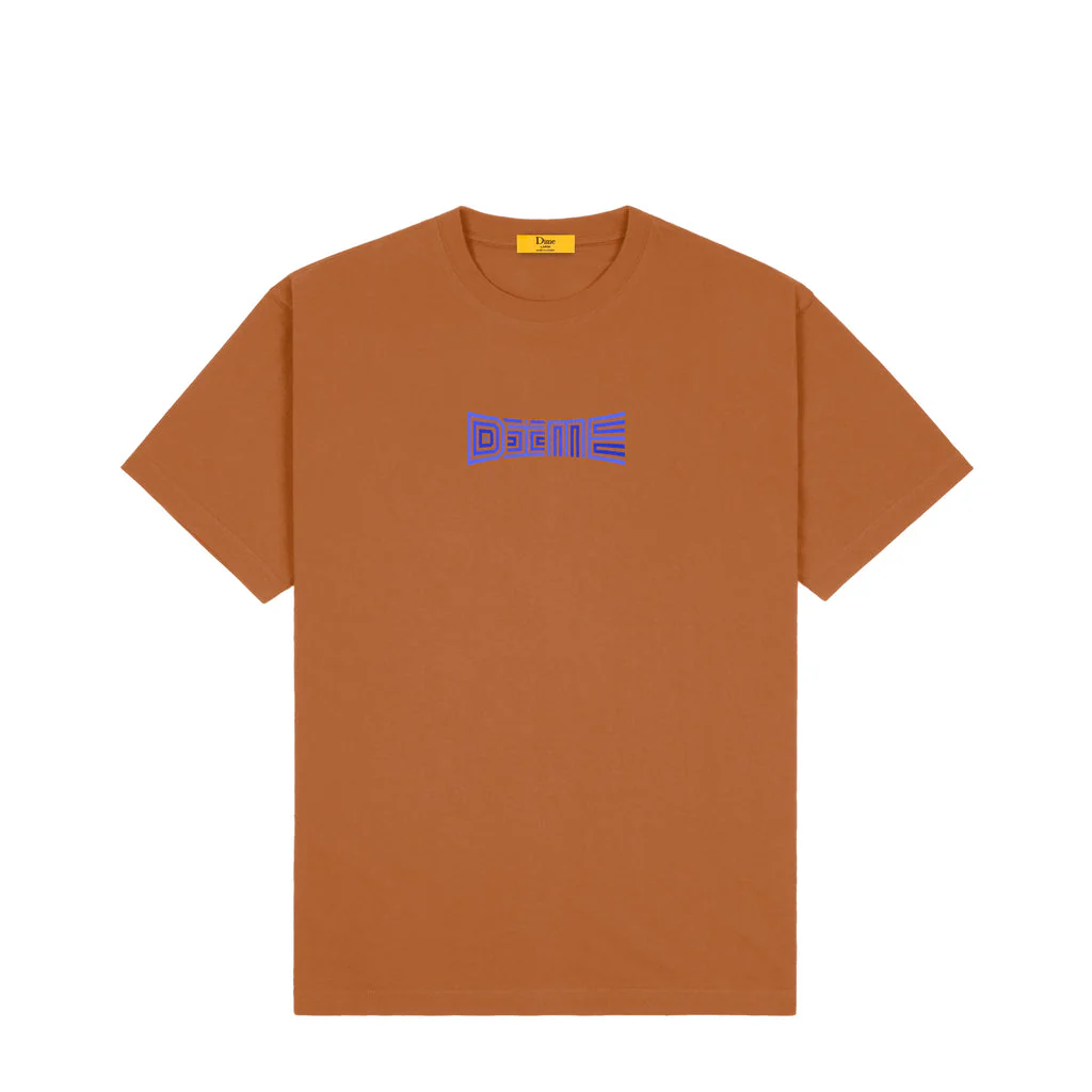 Dime MTL Maze T-Shirt - Ochre