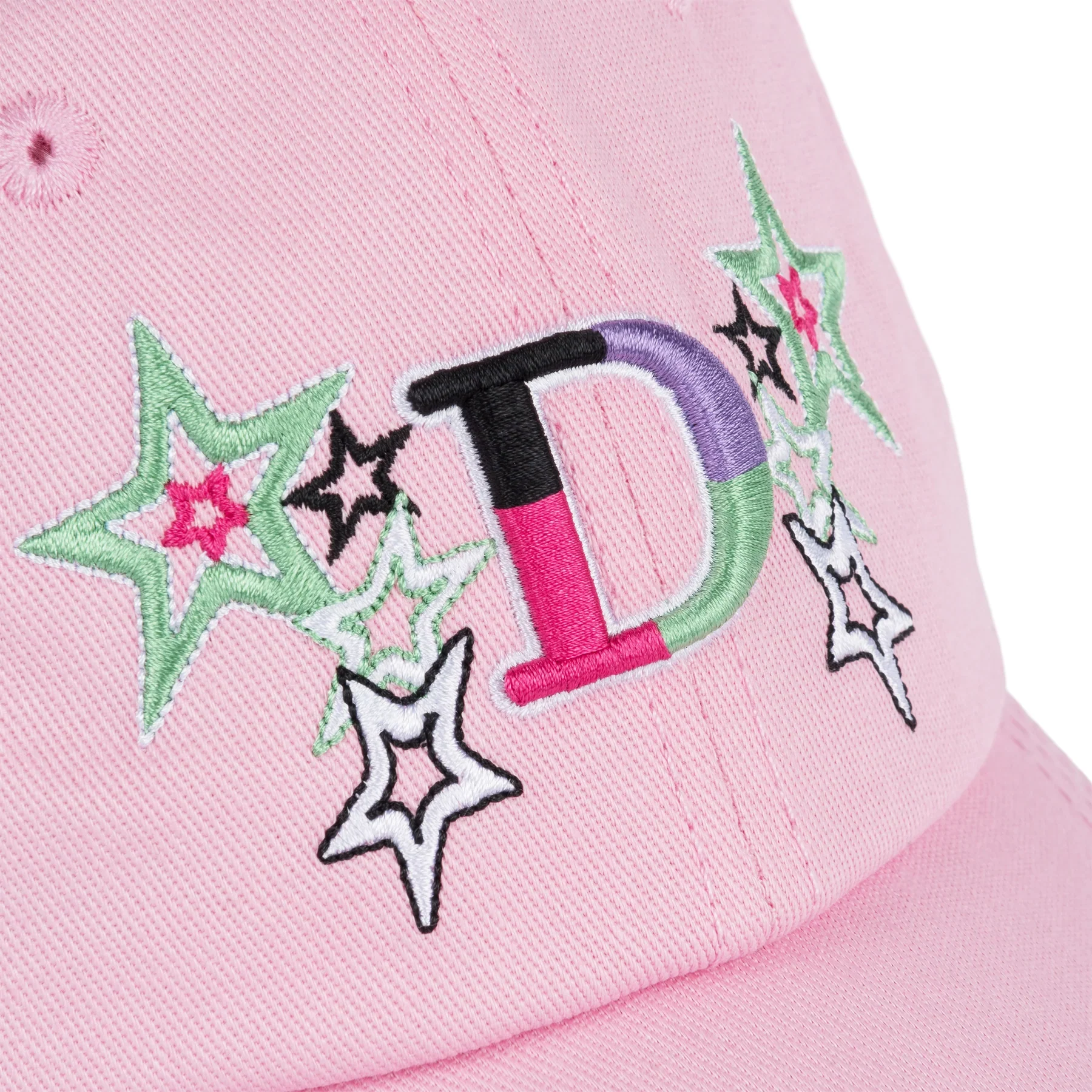 Dime MTL Star D Low Pro Cap - Baby Pink - Image 2