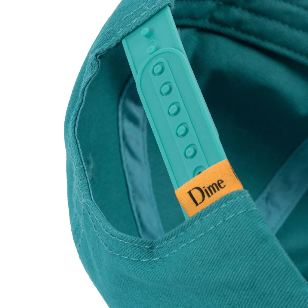 Dime MTL Store Full Fit Cap - Turquoise - Image 3