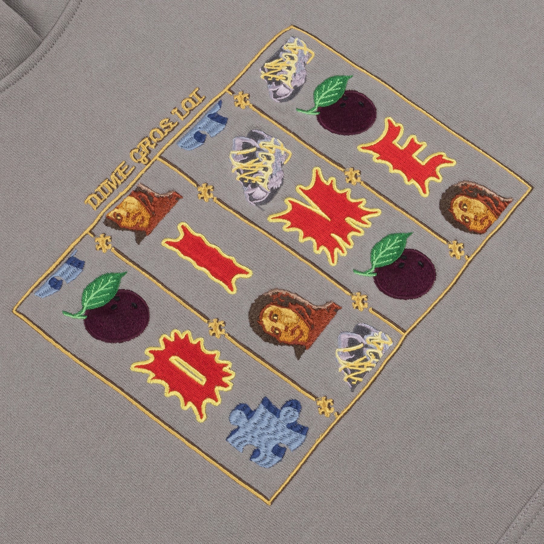 Dime MTL VLT Hoodie - Charcoal - Image 2