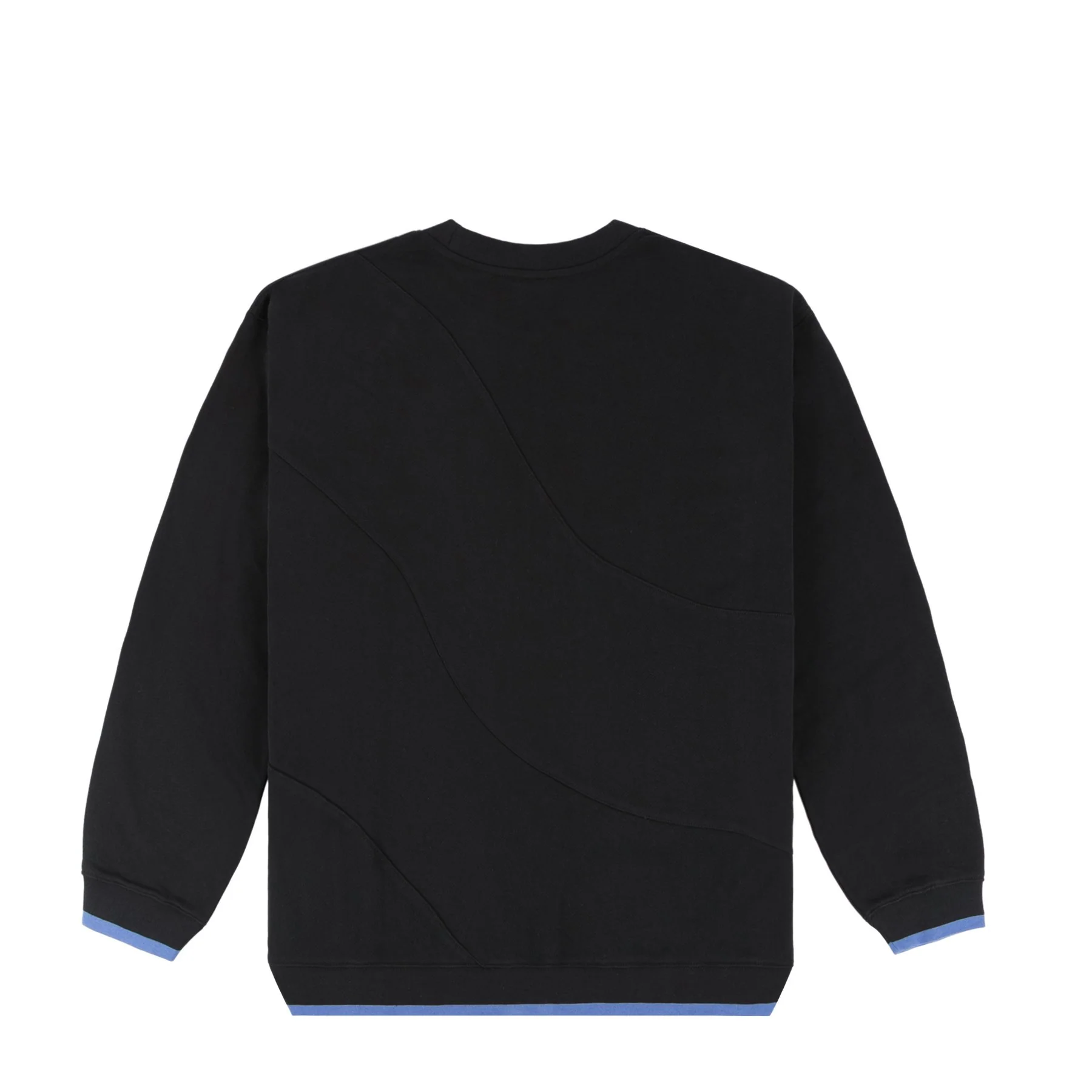 Dime MTL Wave Terry Crewneck - Black - Image 2