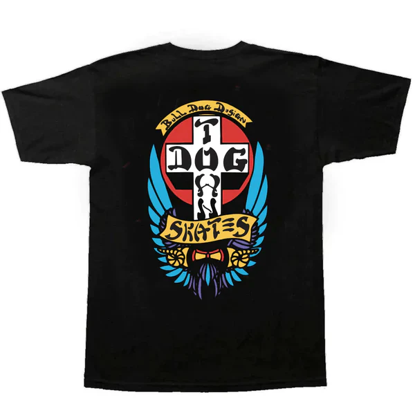 Dogtown Bull Dog OG 70's T-Shirt - Black