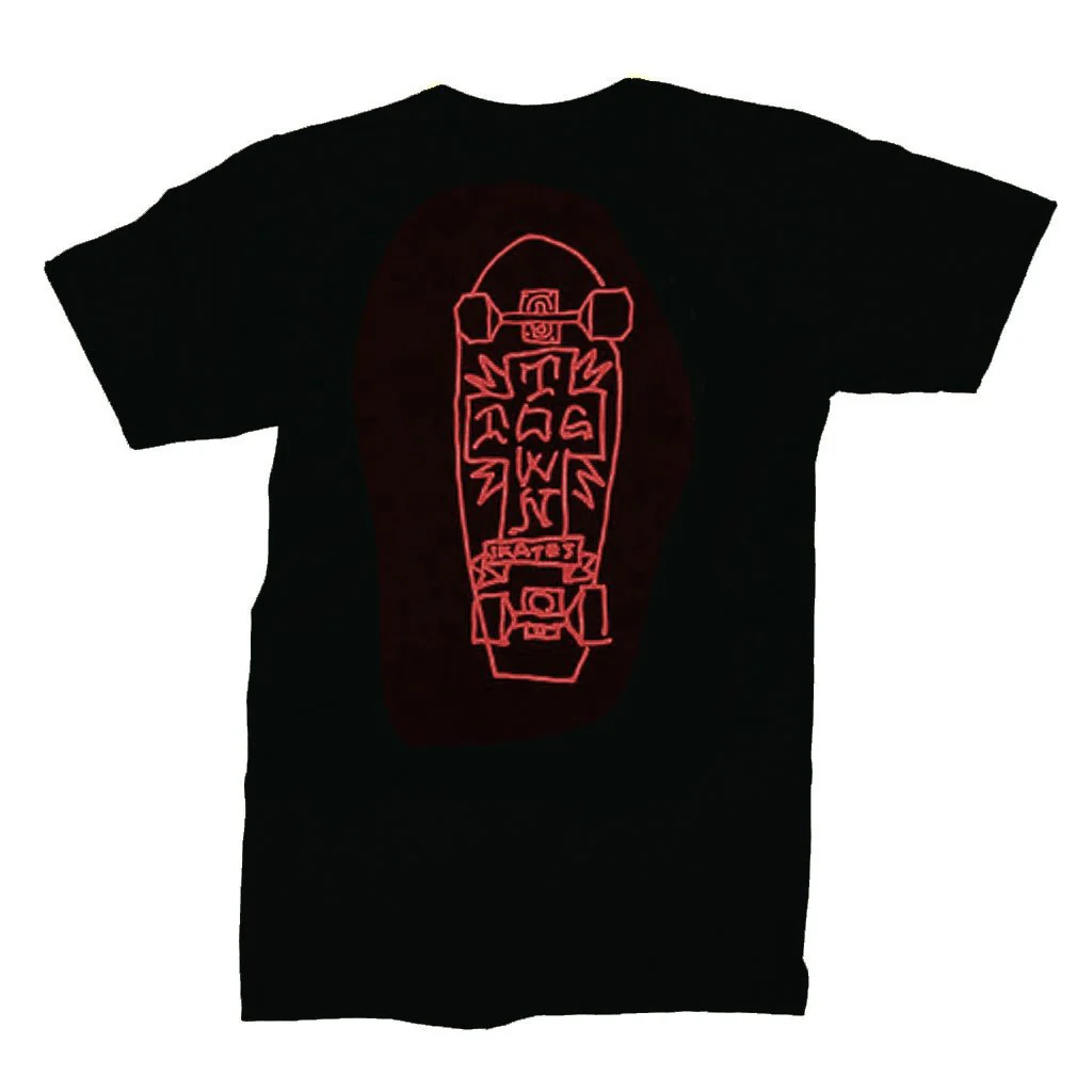 Dogtown Mark Gonzales Art T-Shirt Black/Red