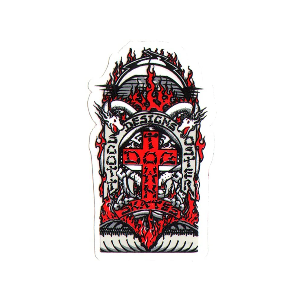 Dogtown Skateboards - Scott Oster Medium Sticker