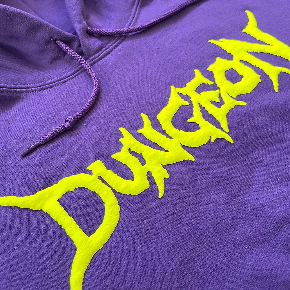 Dungeon Break The Chain Logo Hoodie - Purple - Image 2