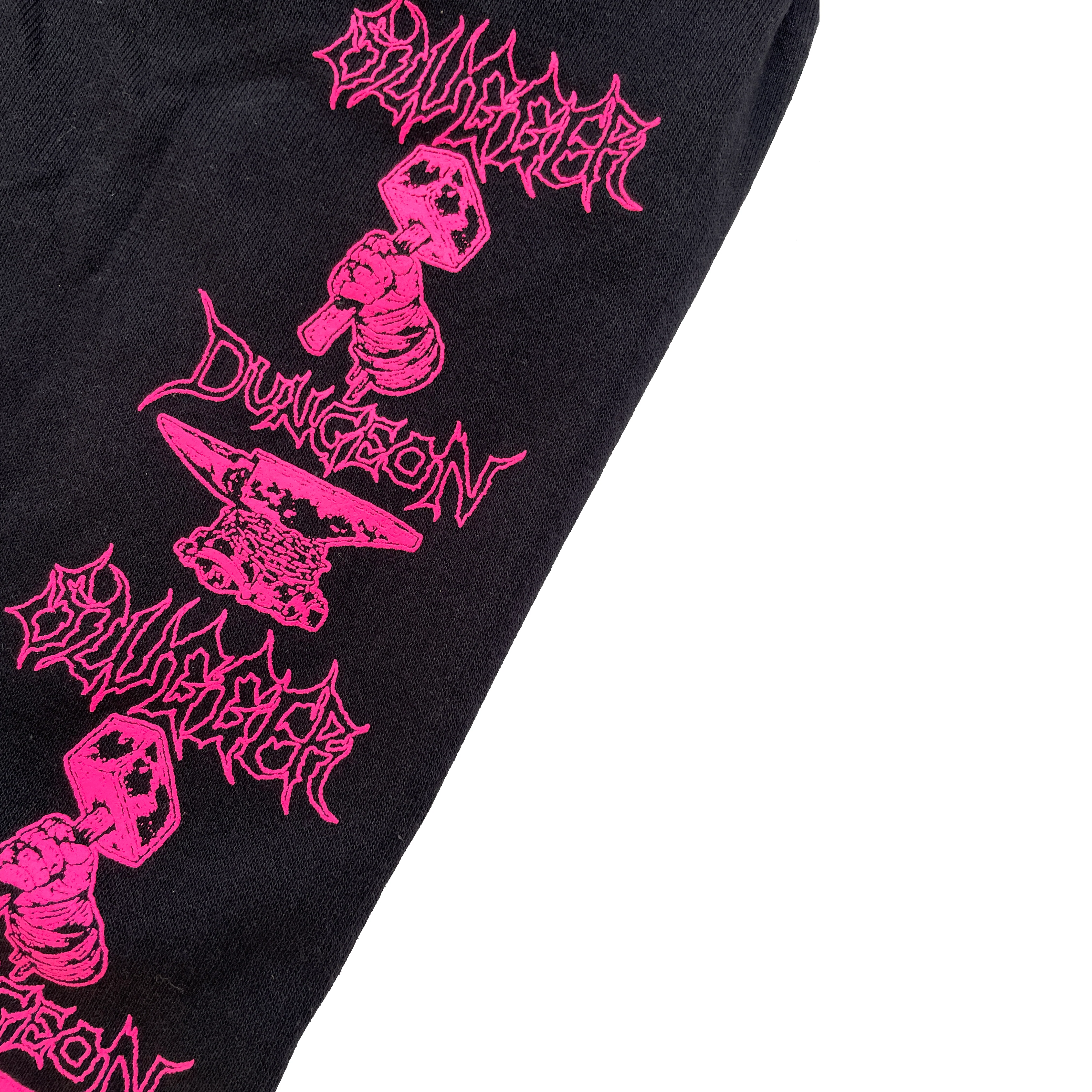 Dungeon X Slugger Collab Joggers - Black - Image 2