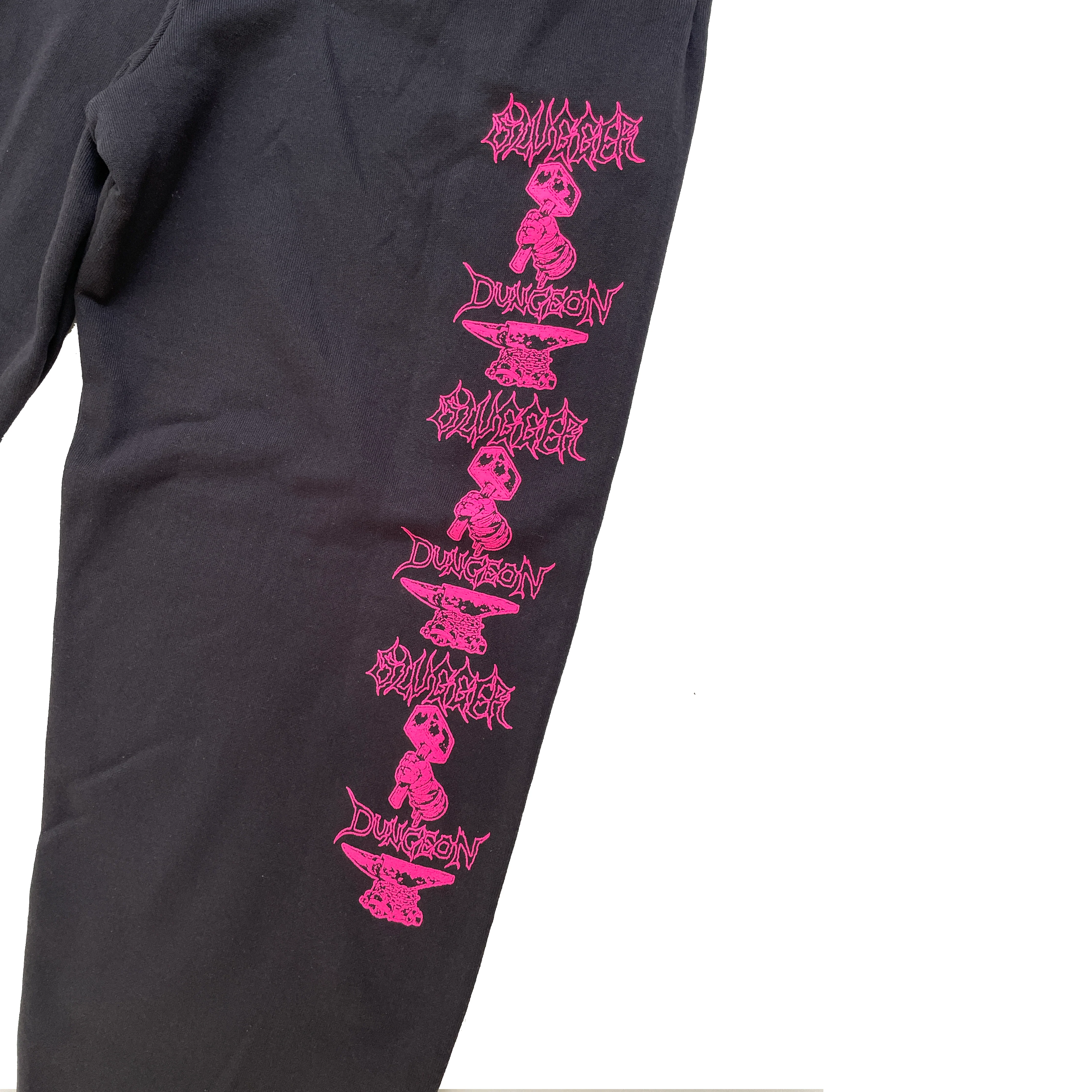Dungeon X Slugger Collab Joggers - Black - Image 3