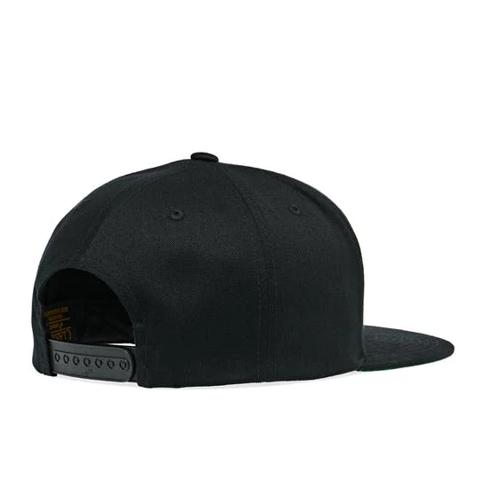Emerica Pure Five Panel Cap - Black/Green - Image 4