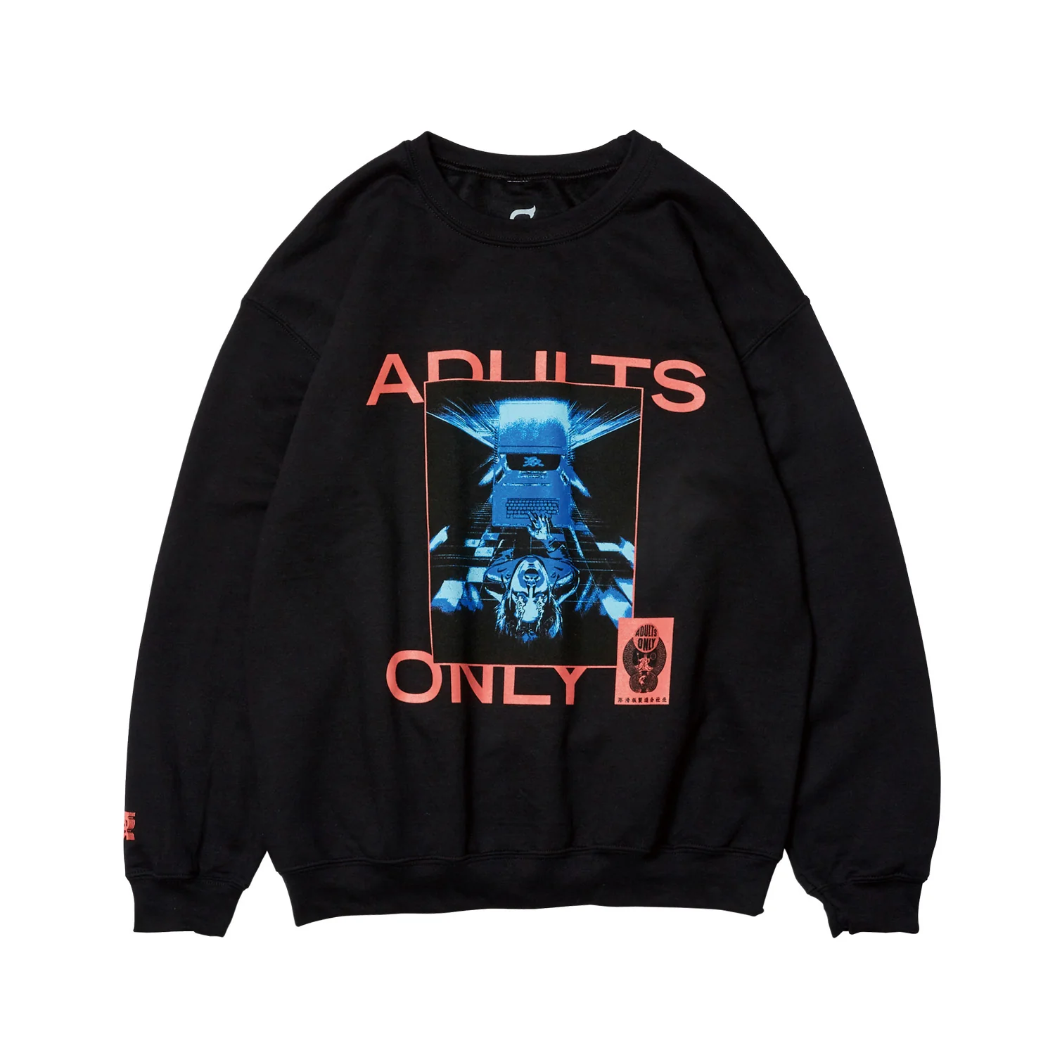 Evisen Skateboards Awakening Crew Neck Sweatshirt - Black