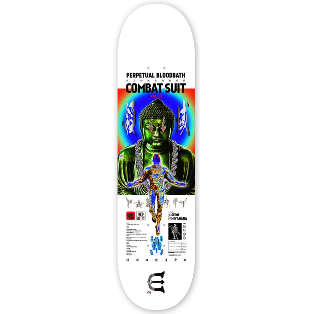 Evisen Skateboards Seimi Miyahara Combat Suit Skateboard  Deck - 8.125