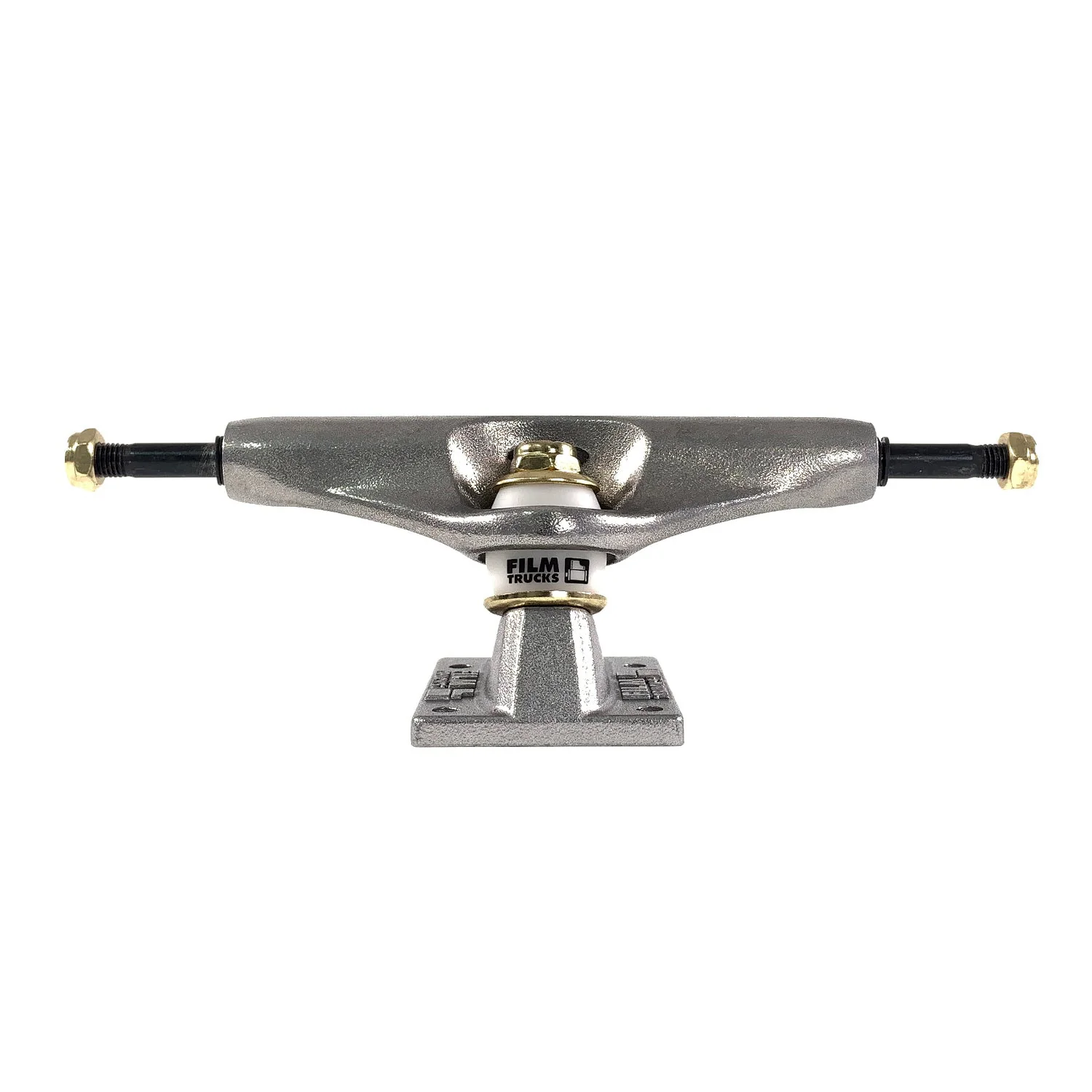 Film Trucks Raw Gold Polished Skateboard Trucks - 6.0 (Pair) - Image 2