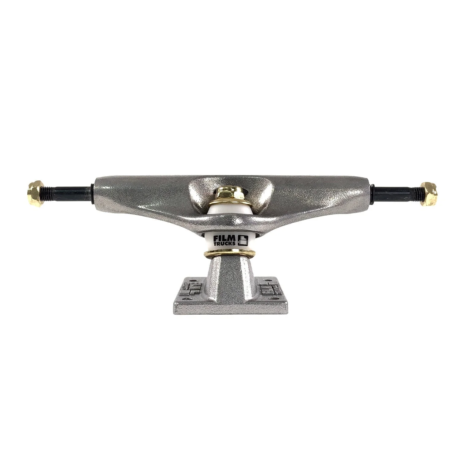 Film Trucks Raw Gold Polished Skateboard Trucks - 5.5 (Pair) - Image 2