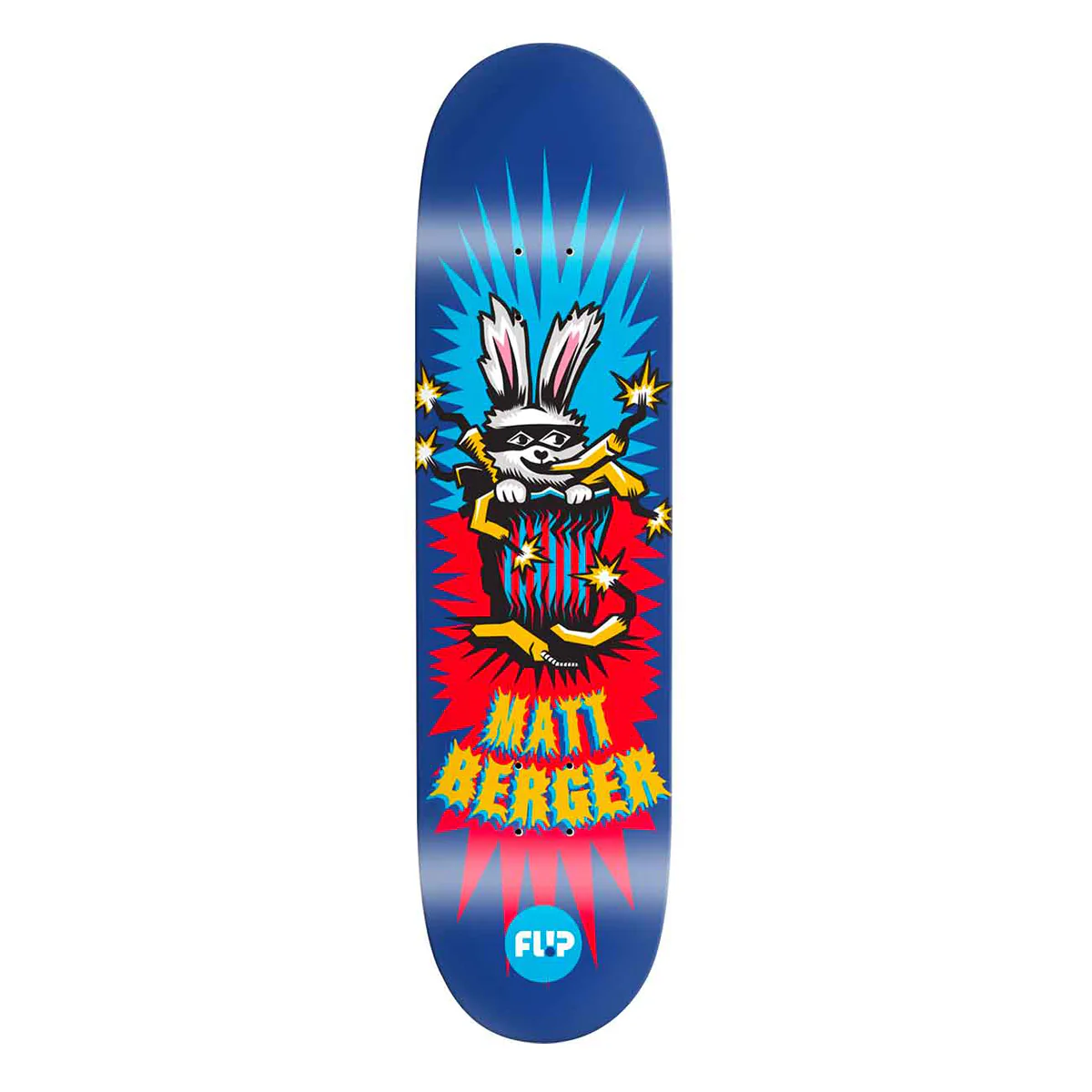 Flip Skateboards Berger Tin Toys Skateboard Deck - 8.25
