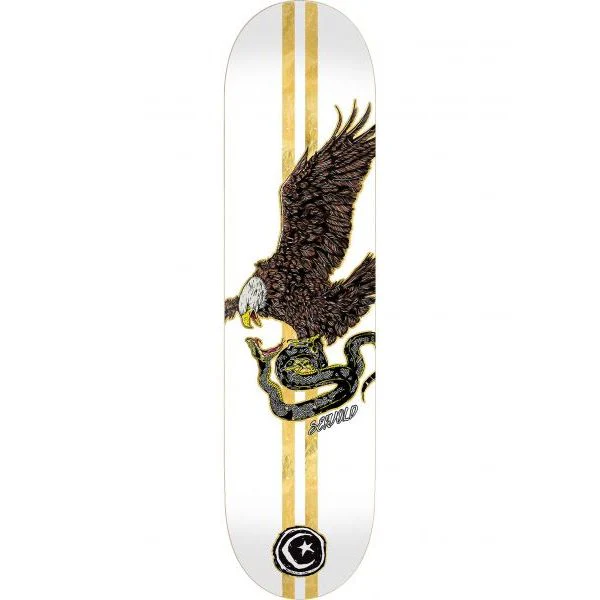 Foundation Dakota Servold French Eagle Skateboard Deck White - 8.75