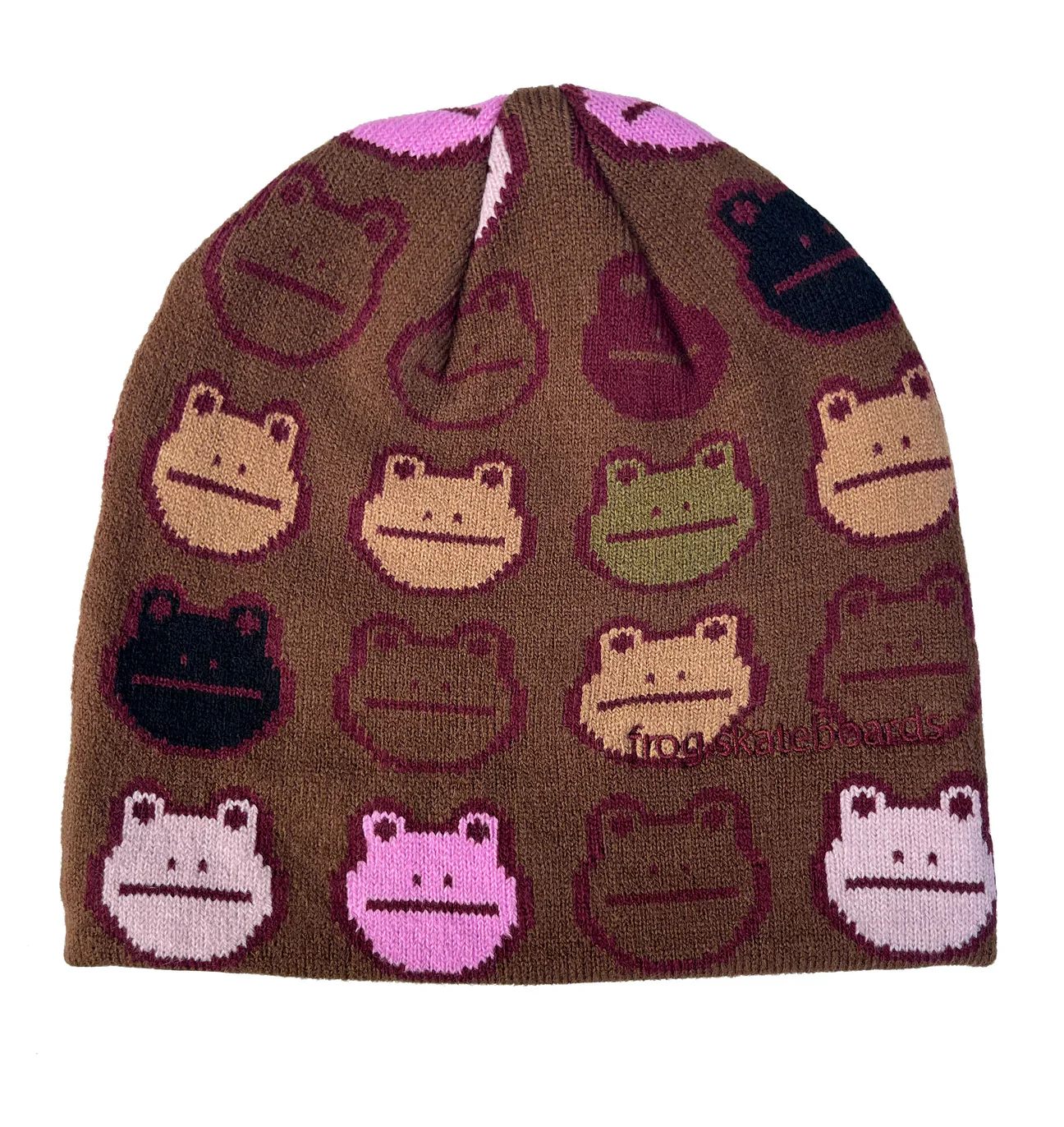 Frog Skateboards Frog Nation Beanie - Brown