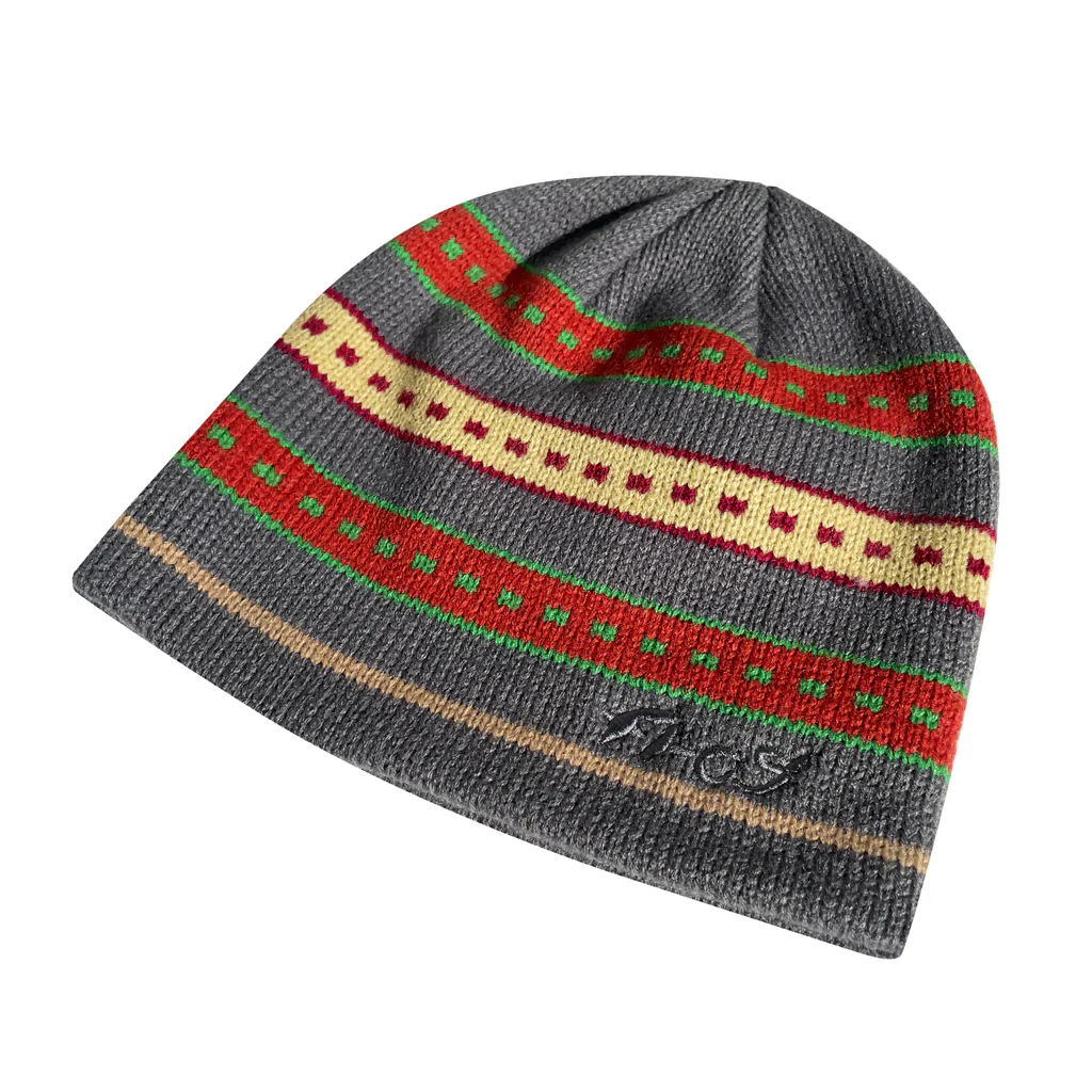 Frog Skateboards Lost Beanie - Grey / Orange
