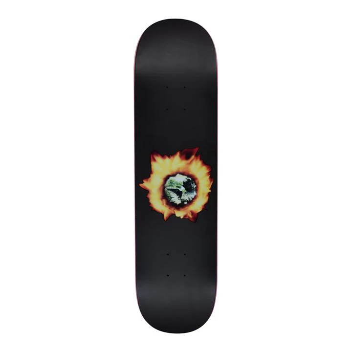 Fucking Awesome Angel Burn Sean Pablo Black Skateboard Deck - 8.00