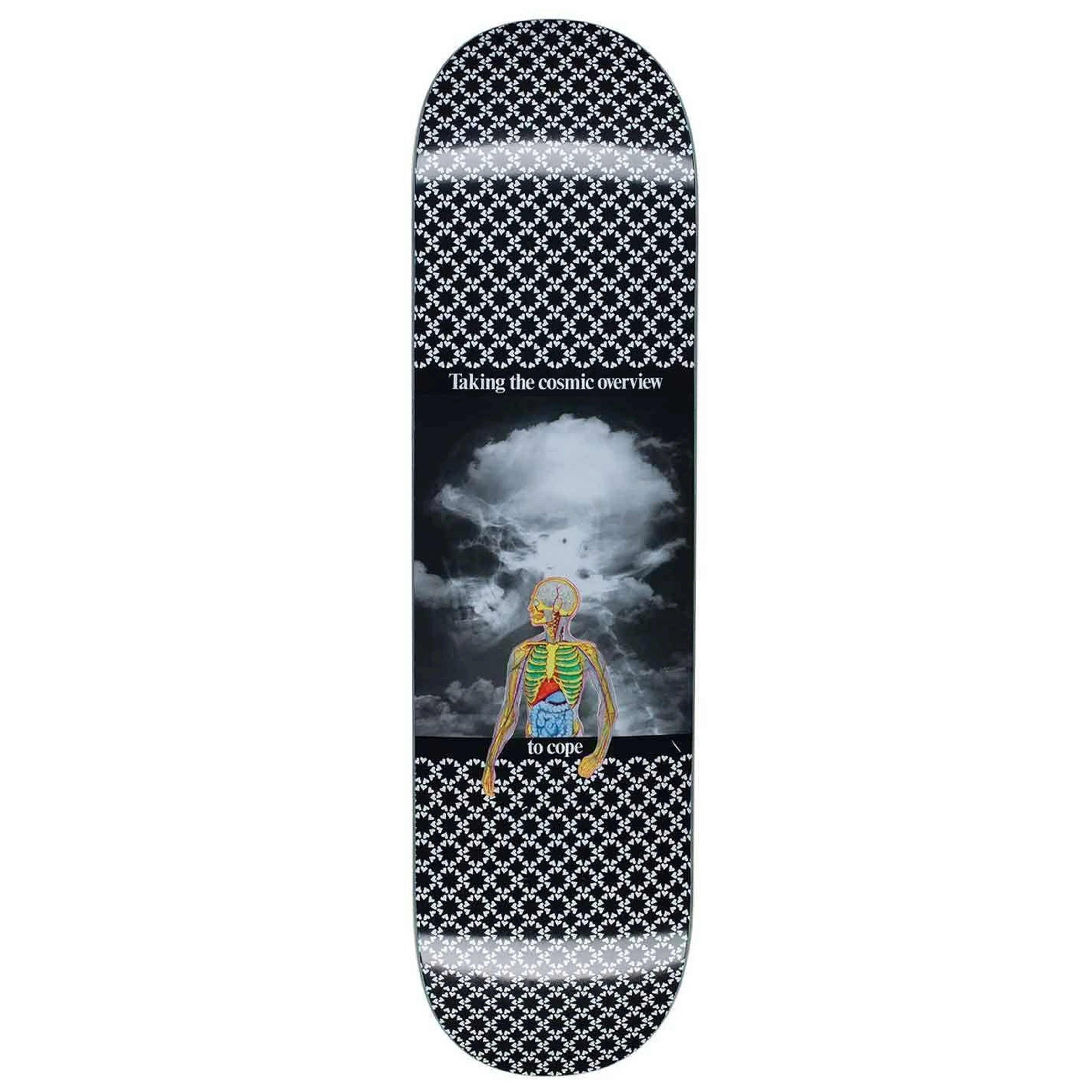 Fucking Awesome Cope Black Skateboard Deck - 8.25