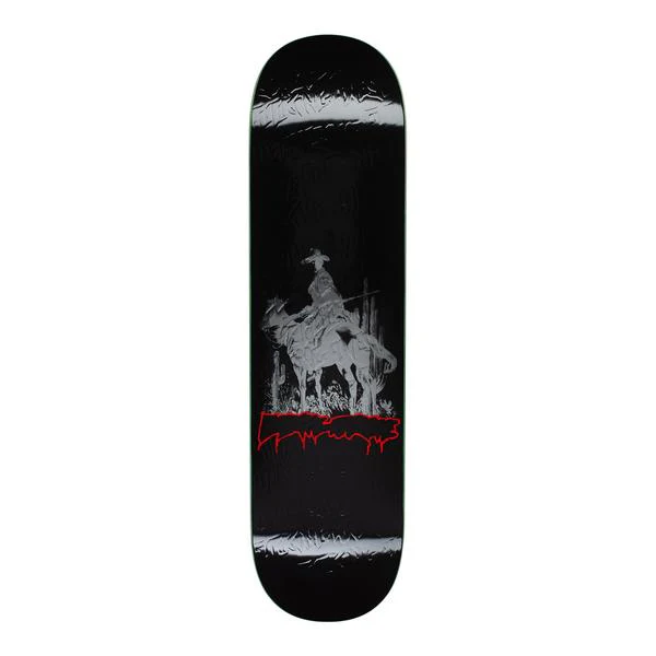 Fucking Awesome Cowboy Na-Kel Smith Black Skateboard Deck - 8.18