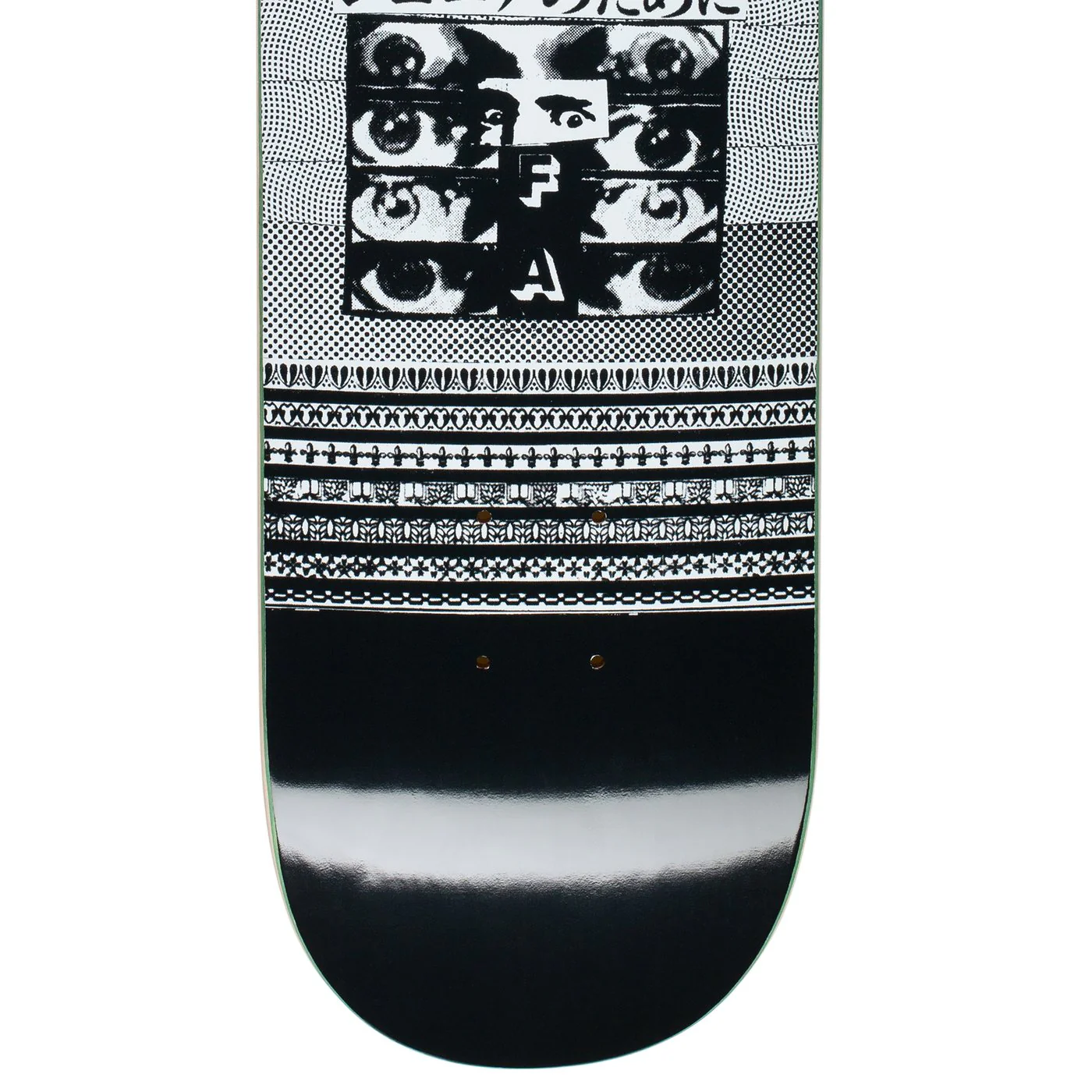 Fucking Awesome Eyes 2 Black Skateboard Deck - 8.5 - Image 3