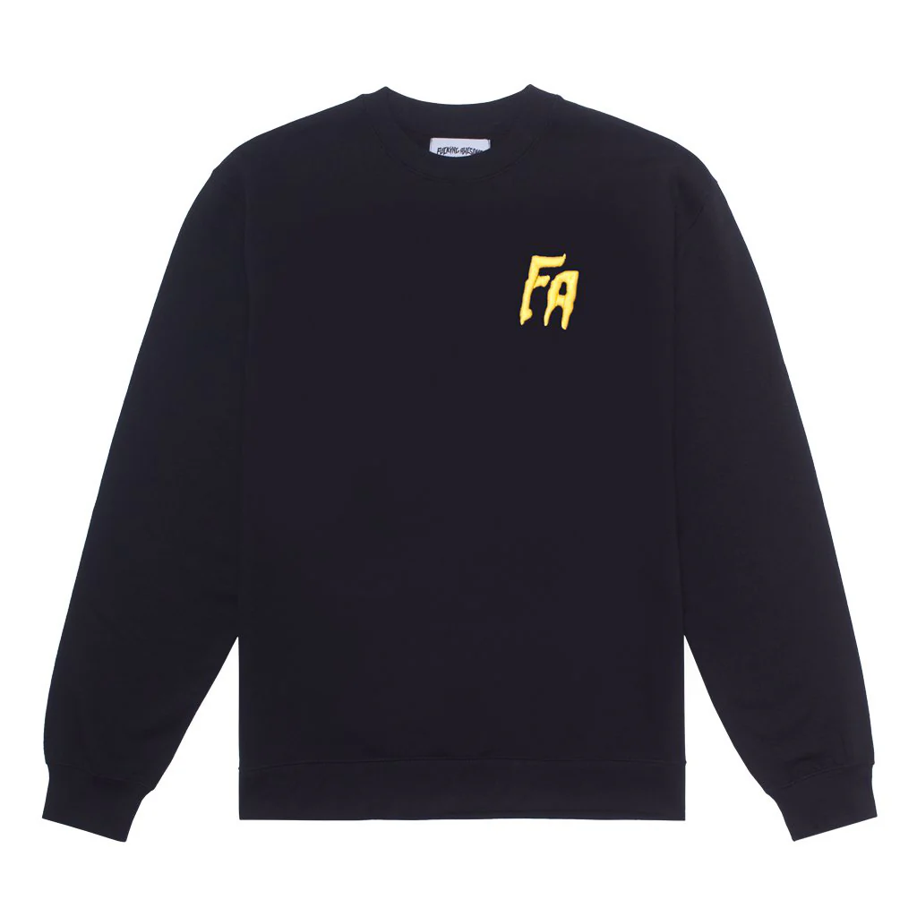 Fucking Awesome FA Crewneck - Black