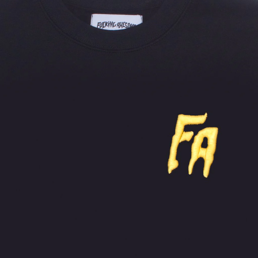 Fucking Awesome FA Crewneck - Black - Image 2