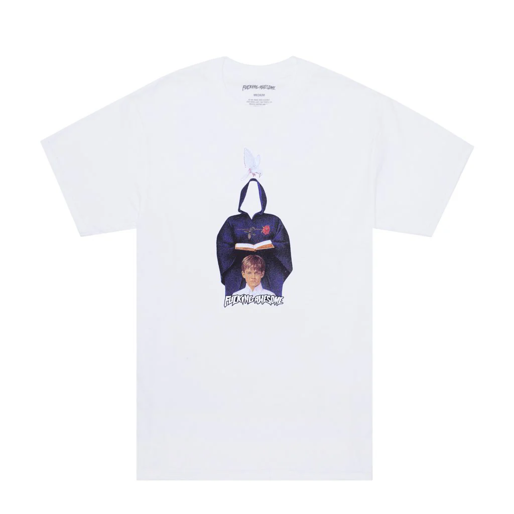Fucking Awesome In The Name Tee White