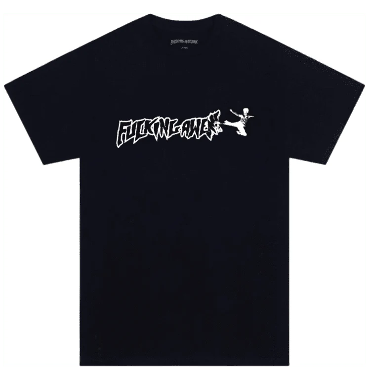 Fucking Awesome Karate T Shirt Black