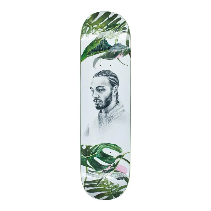 Fucking Awesome Sage Elsesser Plants White Skateboard Deck - 8.25
