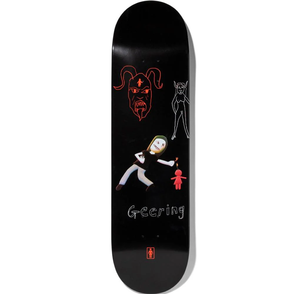 Girl Skateboards Breana Geering One Off W41 Skateboard Deck - 8.5