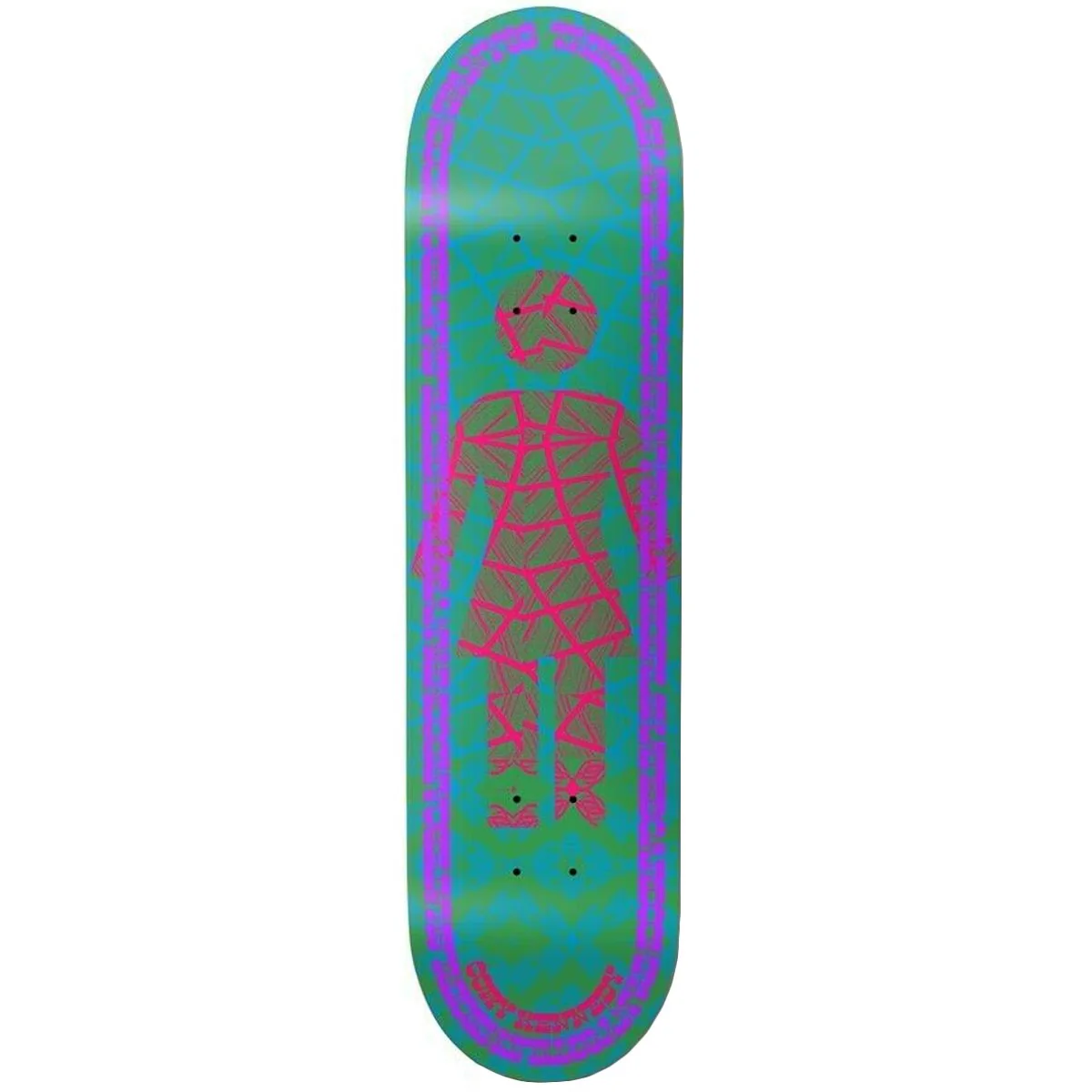 Girl Skateboards Cory Kennedy Vibrations OG Skateboard Deck - 8.5