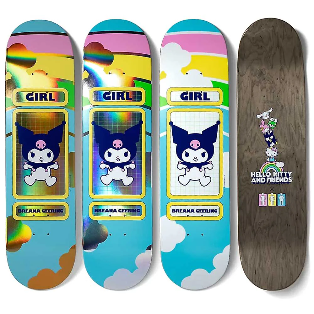 Girl Skateboards Hello Kitty Rainbow Foil Blind Bag Edition Skateboard Deck - 8.00 - Image 2