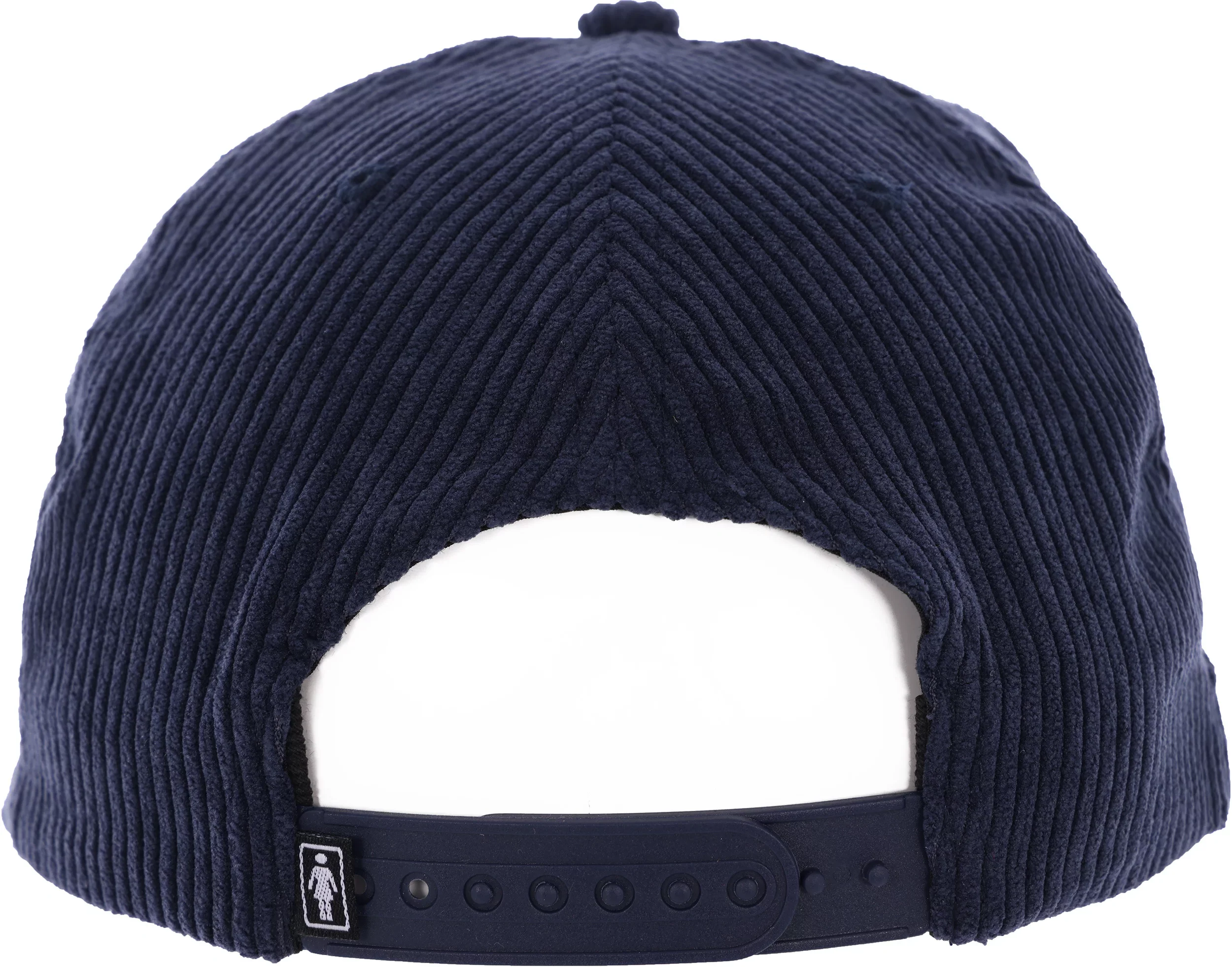 Girl Skateboards International Cord Snapback Cap - Navy - Image 3