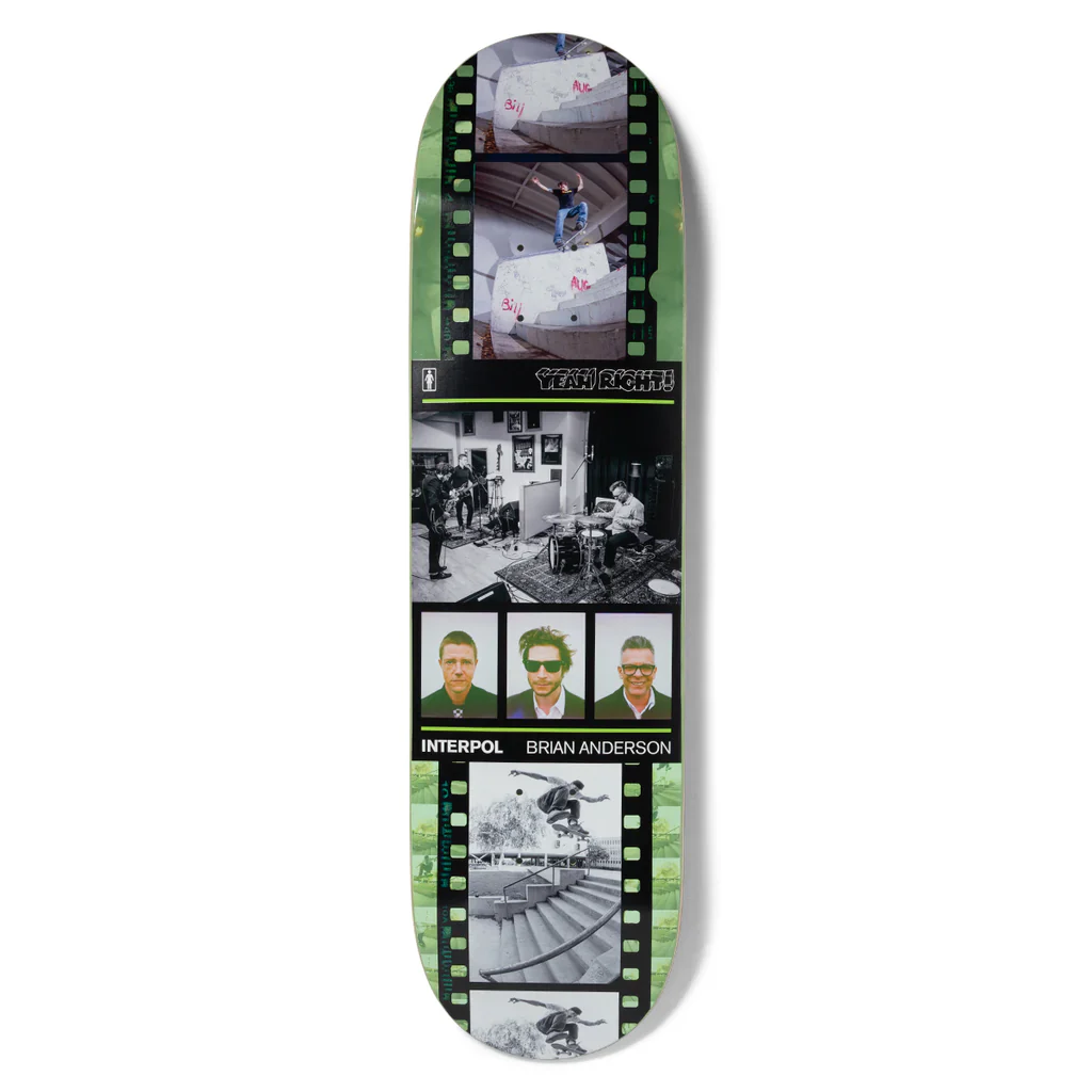 Girl Skateboards Yeah Right X Interpol X BA X Atiba Skateboard Deck - 8.5
